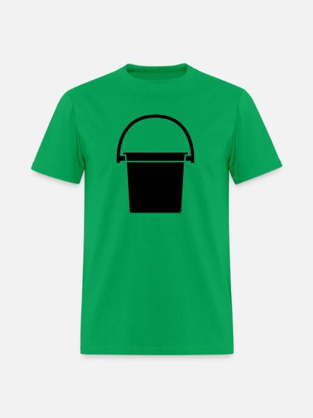 bucket - Men's T-Shirt - bright green