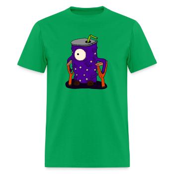 Hurt eye - Men's T-Shirt - bright green - Front - Jose (178cm)