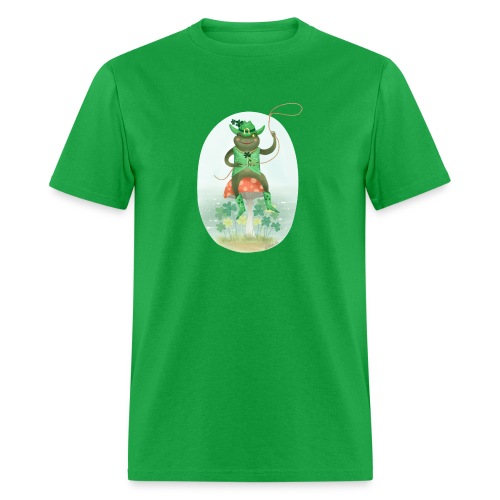 Cowboy Leprechaun Bullfrog - Men's T-Shirt