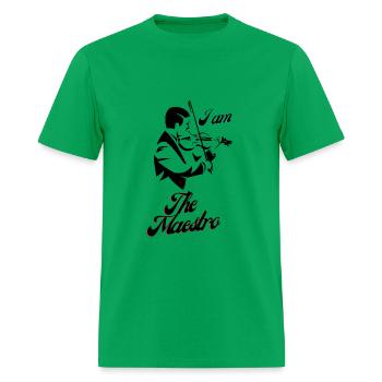 the Maesto Dress - Men's T-Shirt - bright green - Front - Jose (178cm)