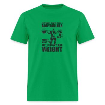 Everybody Wants To Be A Bodybuilder - Ronnie Gym - Men's T-Shirt - bright green - Front - Jose (178cm)