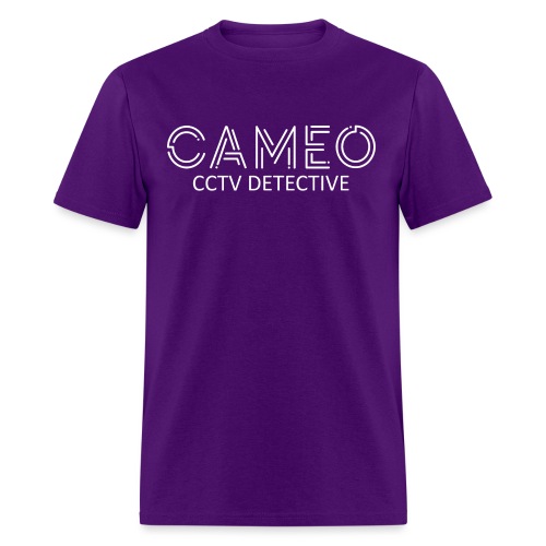 CAMEO CCTV Detective (White Logo) - Men's T-Shirt