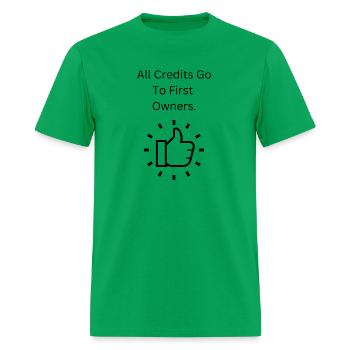 All credits go to first owners - Men's T-Shirt - bright green - Front - Jose (178cm)