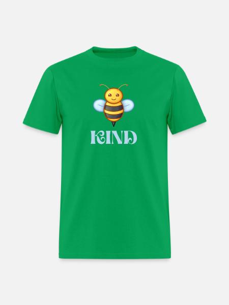Bee Kind - Men's T-Shirt - bright green