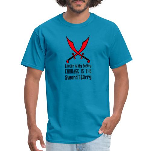Cancer is My Enemy - Men's T-Shirt