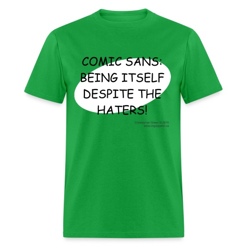 Comic Sans png - Men's T-Shirt