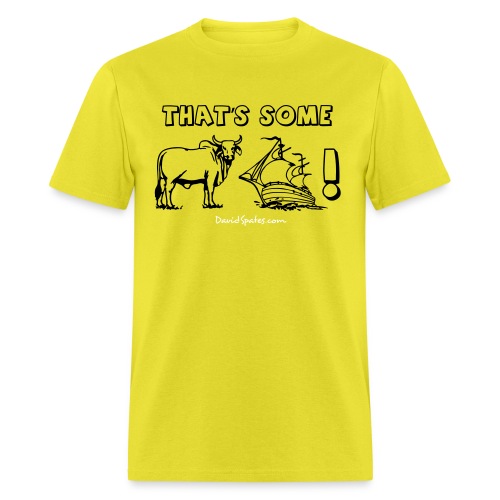 bullship outline text - Men's T-Shirt