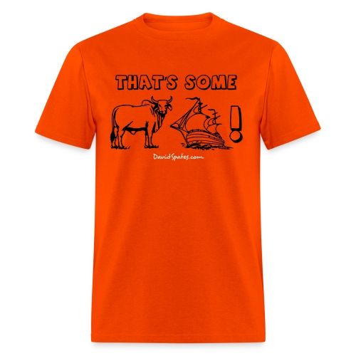 bullship outline text - Men's T-Shirt