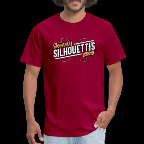 Skinny Silhouetti Retro - Men's T-Shirt