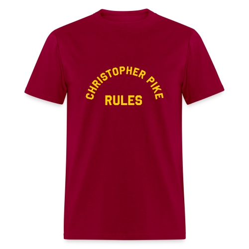 Christopher Pike Rules - Men's T-Shirt