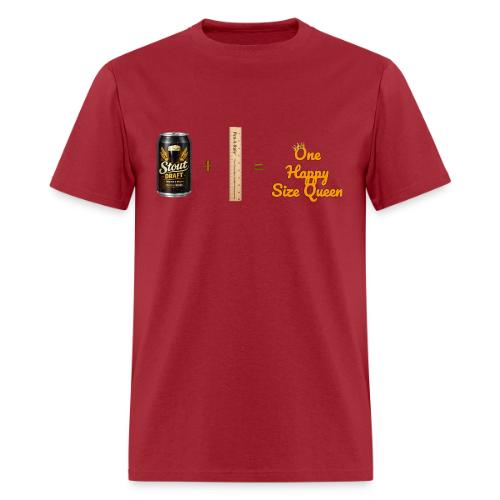 Happy Size Queen - Men's T-Shirt