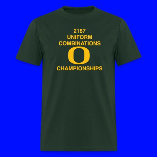 2187 UNIFORM COMBINATIONS O CHAMPIONSHIPS - Men's T-Shirt