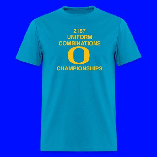 2187 UNIFORM COMBINATIONS O CHAMPIONSHIPS - Men's T-Shirt