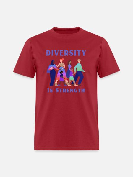 DIVERSITY Is Strength - Men's T-Shirt - true red