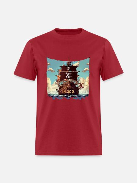 14.300 Maritime Net Ham Radio - Men's T-Shirt - true red