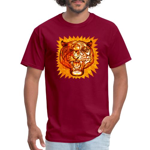 Snarling tiger - Men's T-Shirt