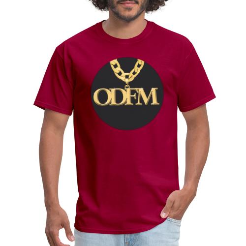 ODFM Podcast™ gold chain from One DJ From Murder - Men's T-Shirt