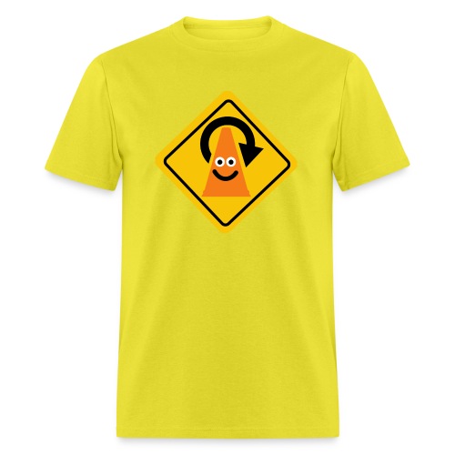 Coney Turnaround Sign - Men's T-Shirt