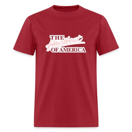 The Heartbeat of America - Men's T-Shirt