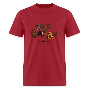 Eric Clapton Guitarist - Men's T-Shirt - true red - Front - Jose (178cm)