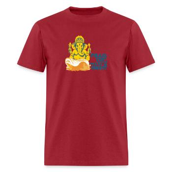 Ganesha 12 - Men's T-Shirt - true red - Front - Jose (178cm)