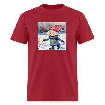 Pure joy - Men's T-Shirt - true red - Front - Jose (178cm)