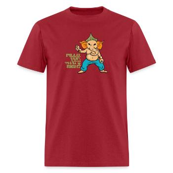 Ganesha 9 - Men's T-Shirt - true red - Front - Jose (178cm)