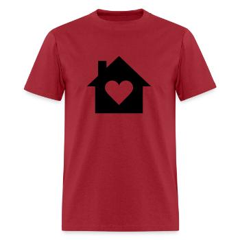 Home - Men's T-Shirt - true red - Front - Jose (178cm)