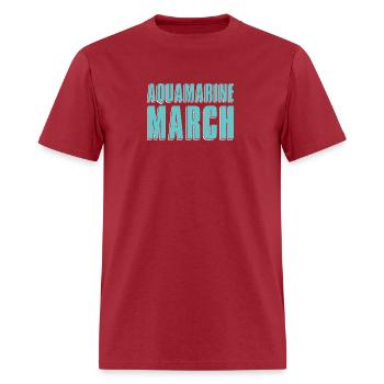 Prospecting - Men's T-Shirt - true red - Front - Jose (178cm)