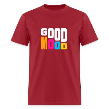 Good Mood - Men's T-Shirt - true red - Front - Jose (178cm)