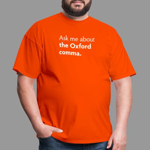 The Oxford comma - Men's T-Shirt