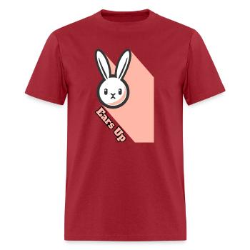 Ears Up - Men's T-Shirt - true red - Front - Jose (178cm)