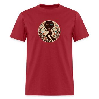 Soul, dance and disco: Soul train - Men's T-Shirt - true red - Front - Jose (178cm)