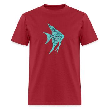 The Secret To Happiness - Men's T-Shirt - true red - Front - Jose (178cm)