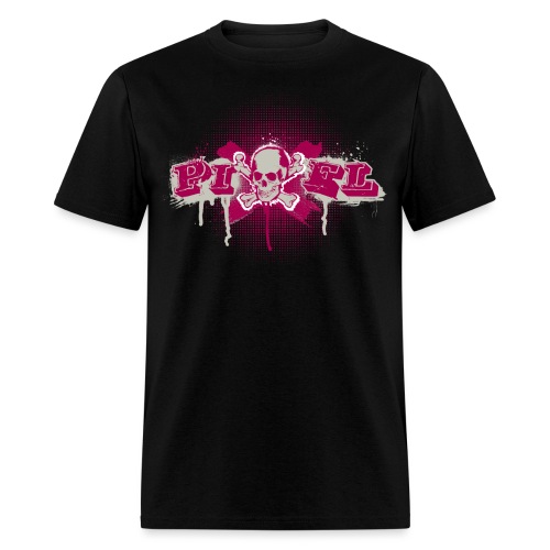 pixel skull vecteezy design tommybrix - Men's T-Shirt