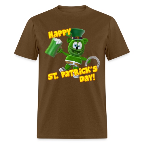 Gummibär (The Gummy Bear) Saint Patrick's Day - Men's T-Shirt