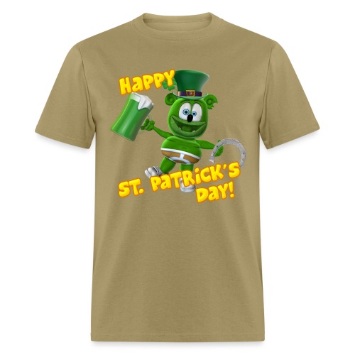 Gummibär (The Gummy Bear) Saint Patrick's Day - Men's T-Shirt
