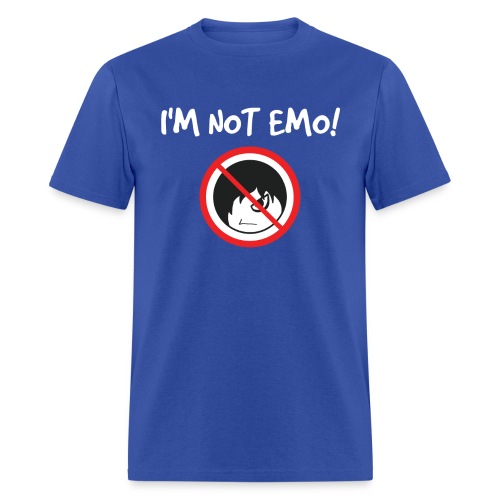 Scene I m Not Emo - Men's T-Shirt