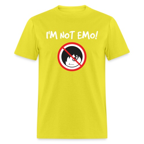 Scene I m Not Emo - Men's T-Shirt