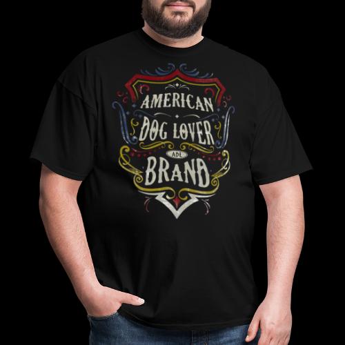 American Dog Lover: Trendy Design - Men's T-Shirt