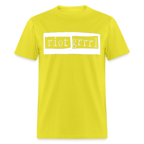 riot grrl - Men's T-Shirt