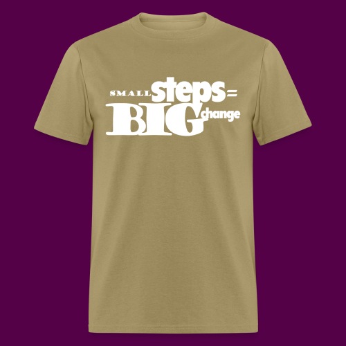 small_big_tshirt_front - Men's T-Shirt