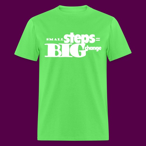 small_big_tshirt_front - Men's T-Shirt