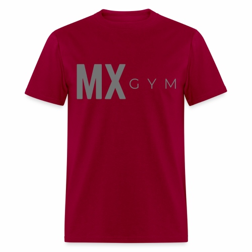 MX Gym Minimal Long Grey - Men's T-Shirt
