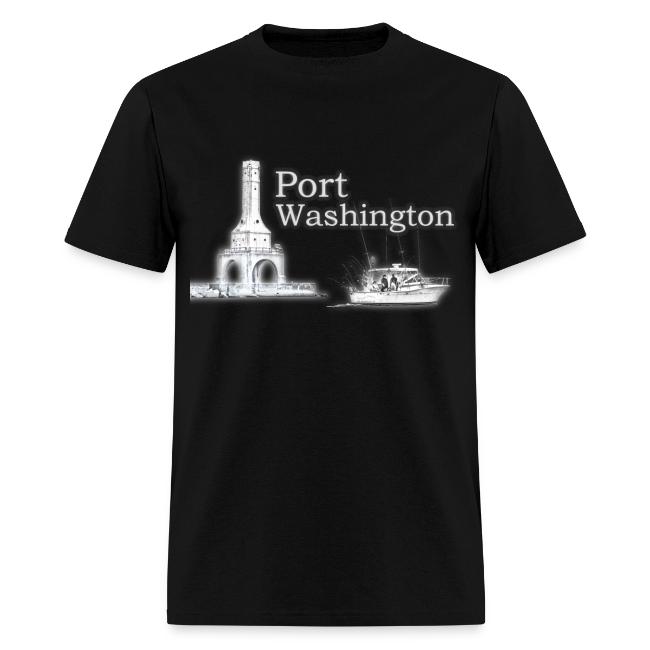 Port Washington Fishing Mens T Shirt Port Washington By James Meyer Photography