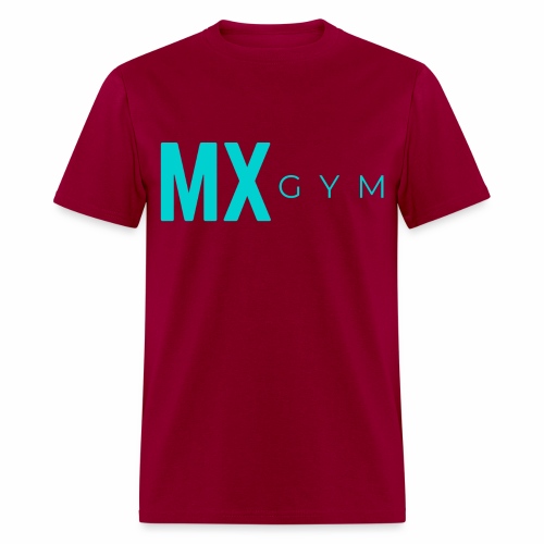 MX Gym Minimal Long Teal - Men's T-Shirt