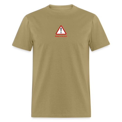 Warning I m Very Smart - Men's T-Shirt
