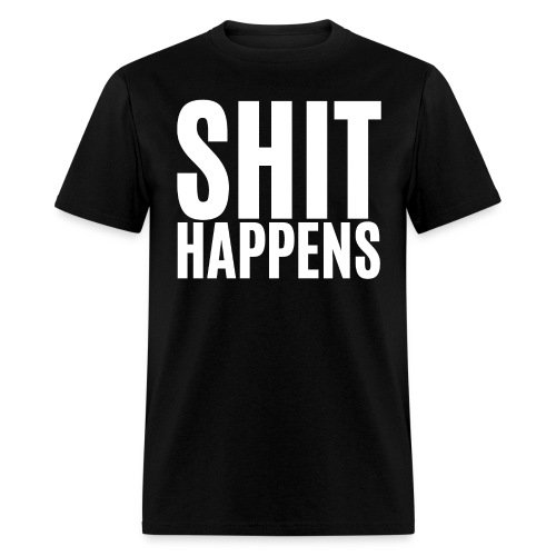 Shit Happens Axl Rose t-shirt - Men's T-Shirt