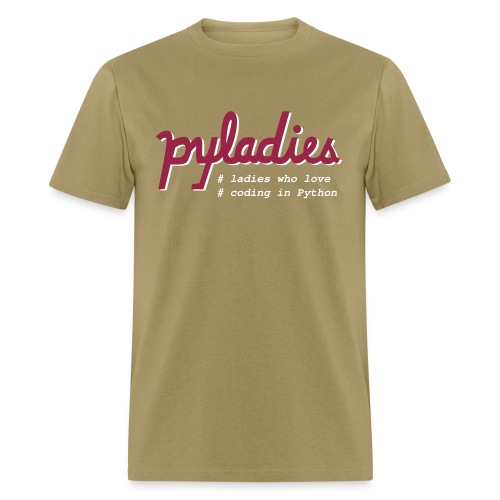 PyLadies Ladies who love coding in Python - Men's T-Shirt
