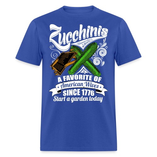 Zucchinis_PrintWhite - Men's T-Shirt
